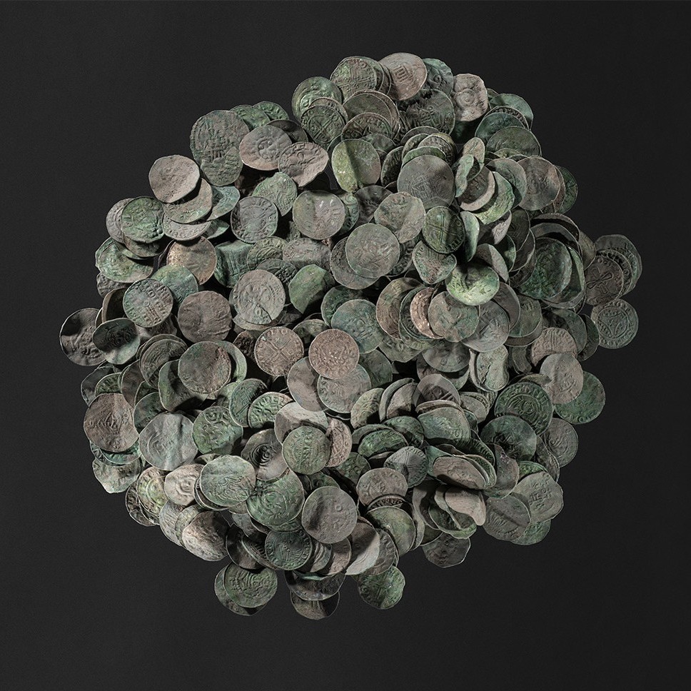 Møntskat fra V Hæsinge Øhavsmuseet 